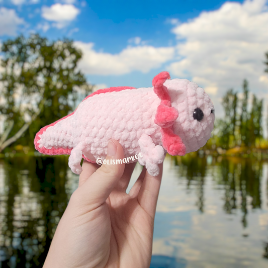 Plush Axolotl - Custom Color