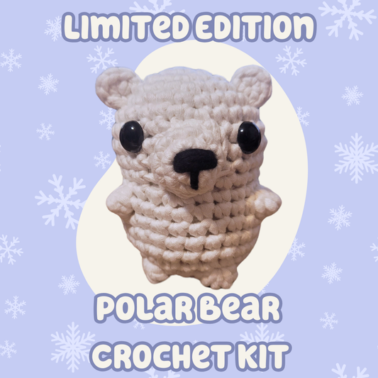 Polar Bear Crochet Kit