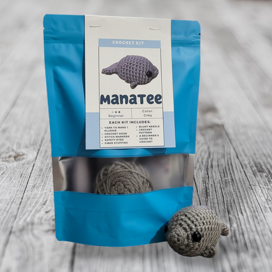 Manatee Crochet Kit