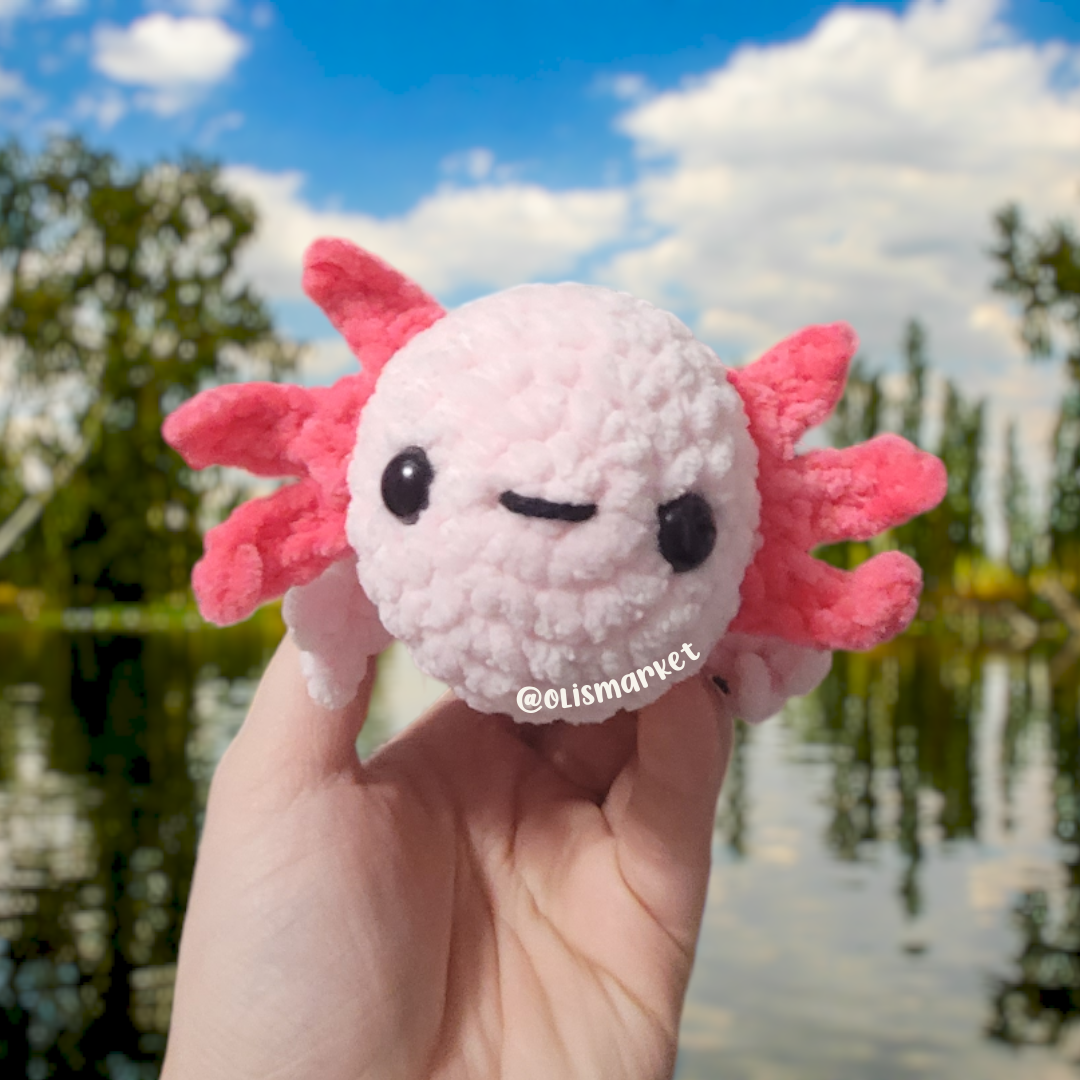 Plush Axolotl - Custom Color